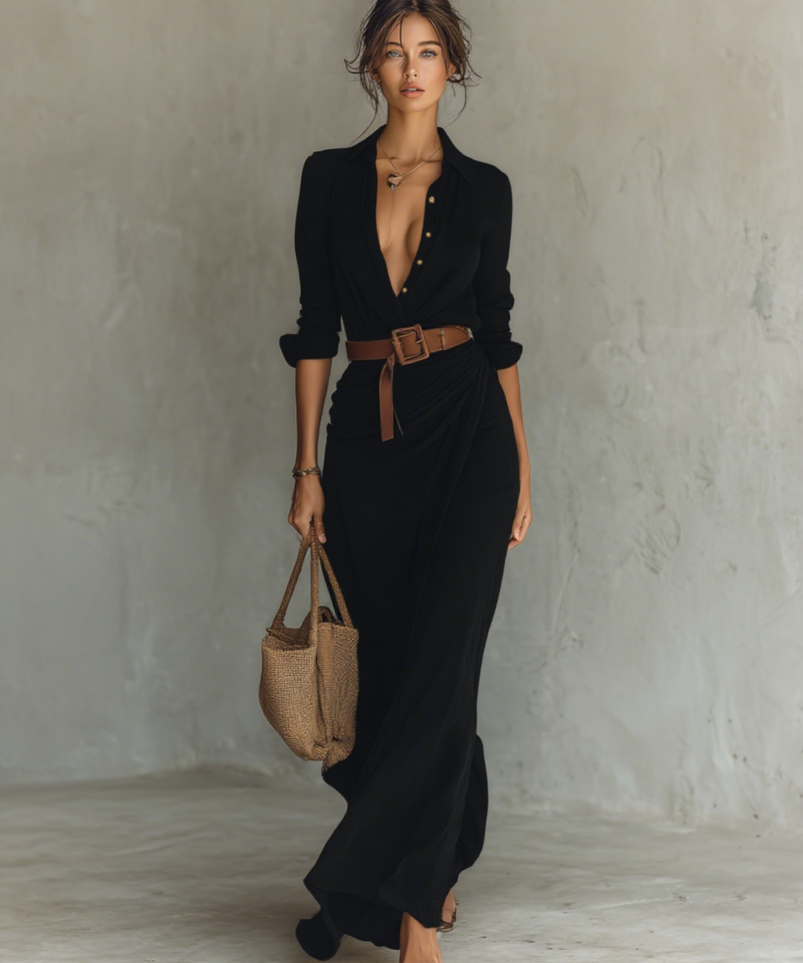 Viktoria | Długie, swobodne sukienki