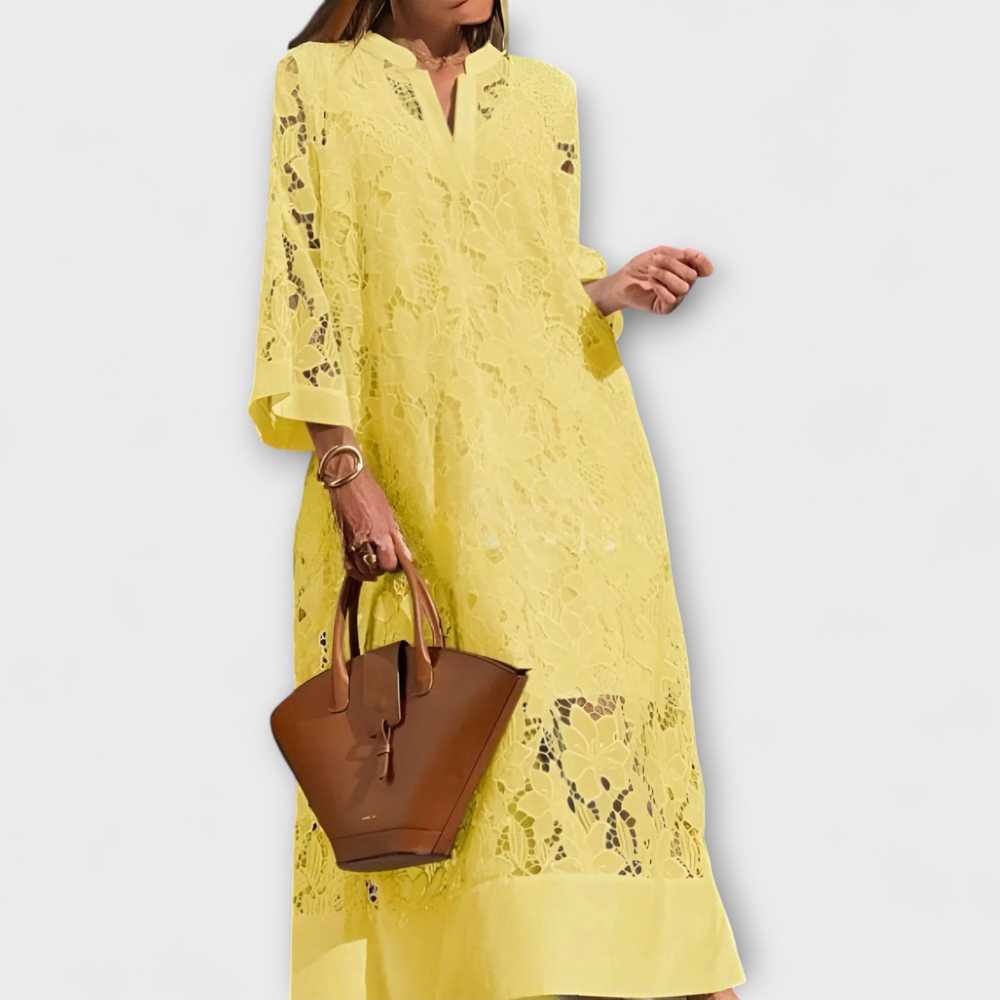 Valmere - Sukienka z haftem Dahlia